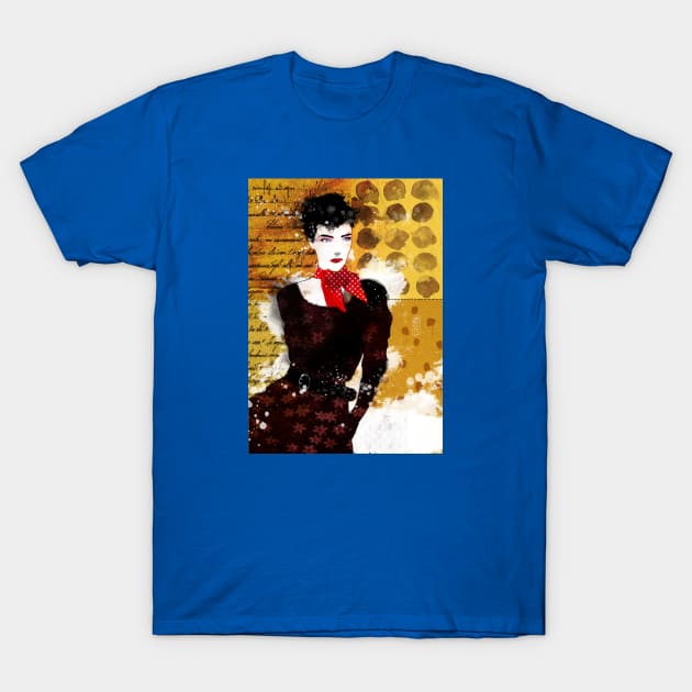 Woman no.3 T-Shirt by Andreuccetti Art